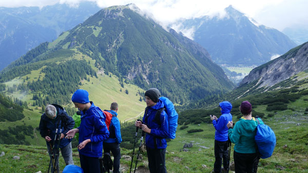 Familien-Alpenüberquerung von Garmisch nach Brixen