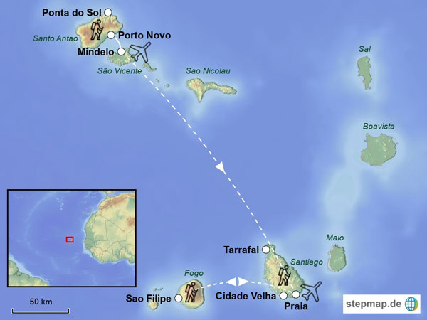 Wanderreise Kapverden - Inselträume im Atlantik