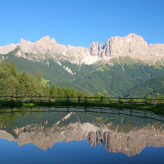 Trekking durch den Rosengarten Trekking durch den Rosengarten