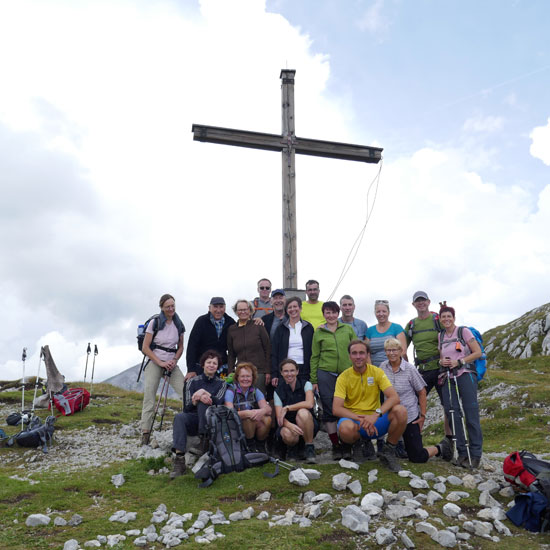 Trekking-Transalp mit kurzen Etappen auf dem E5 Trekking-Transalp mit kurzen Etappen auf dem E5